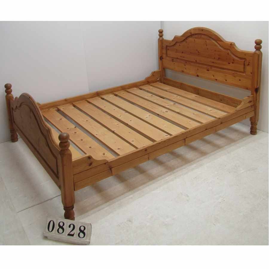 Aw0828  Double 4ft6 bed frame.