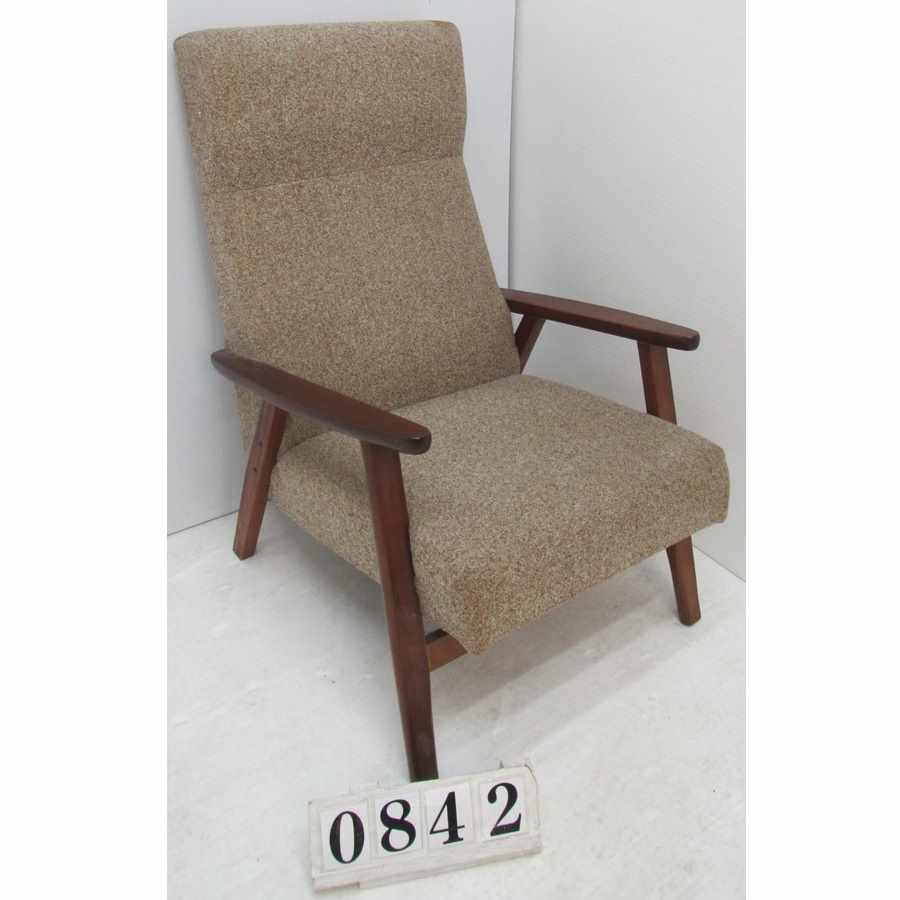 A0842  Retro armchair, single