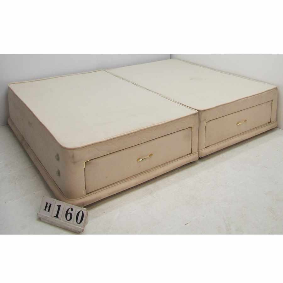 Budget 5ft kingsize bed with drawers.