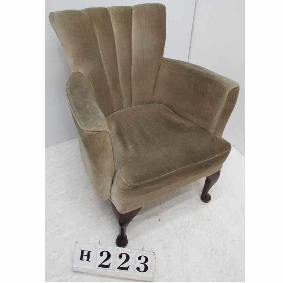 AH223  Mini vintage armchair to restore.