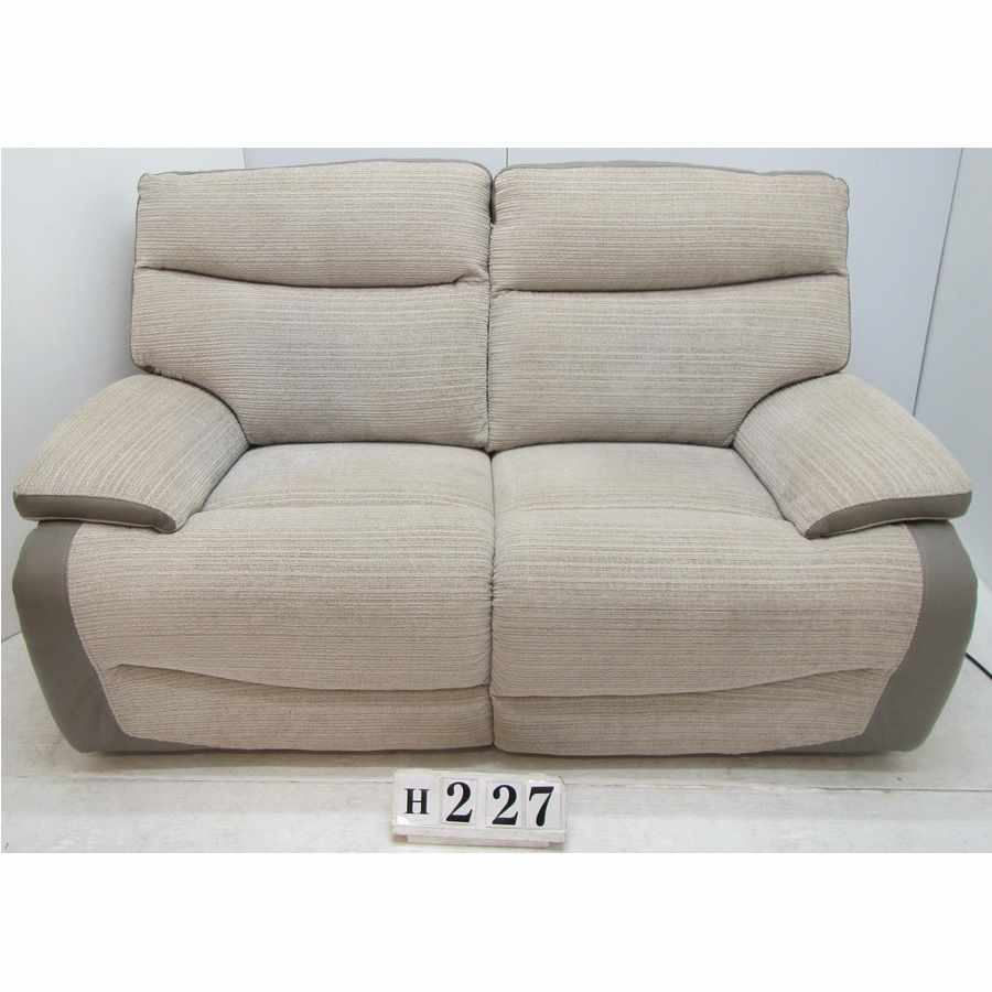 Electric recliner two seater sofa.