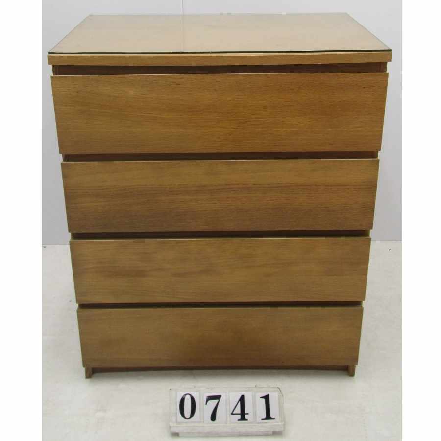 A0741  Chest of drawers.