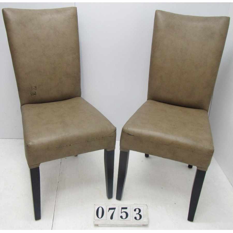 Pair of budget chairs.