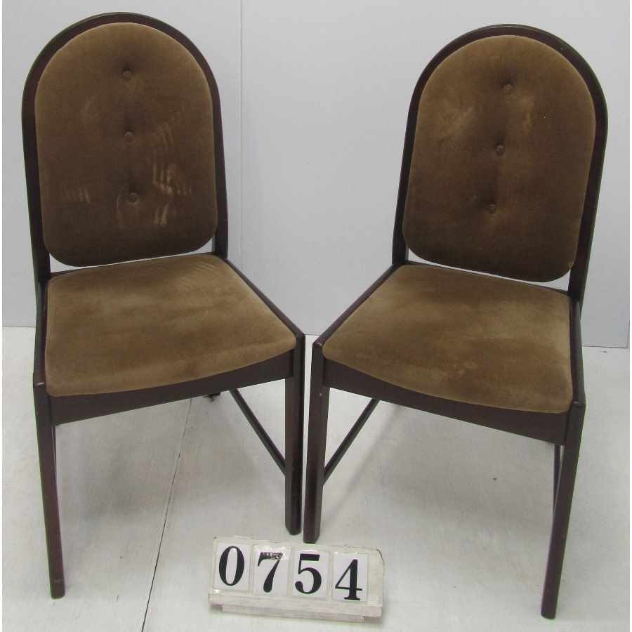 Pair of budget chairs.