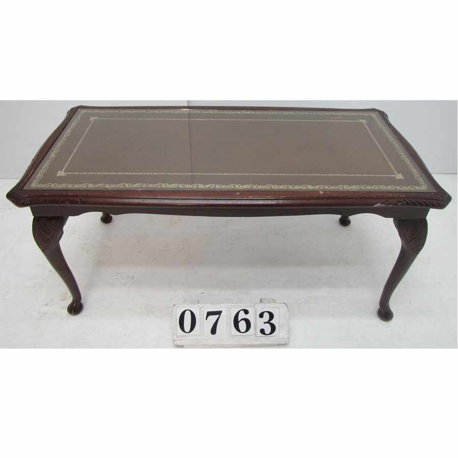 A0763  Budget vintage coffee table.