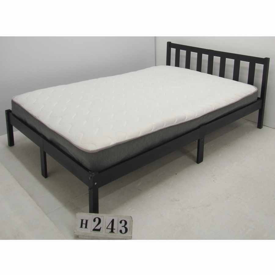 AvH243  Hand painted small double 4ft bed frame.
