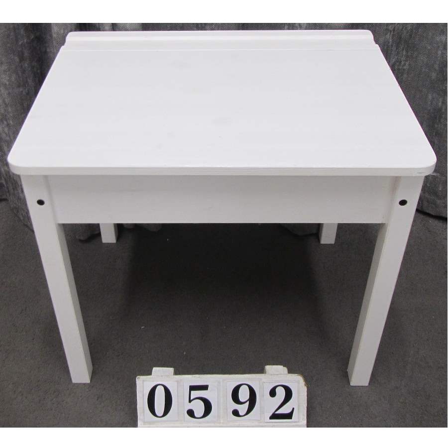A0592  Storage side table.