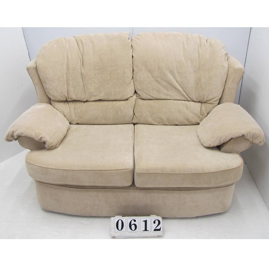 A0612  Small two seater sofa.