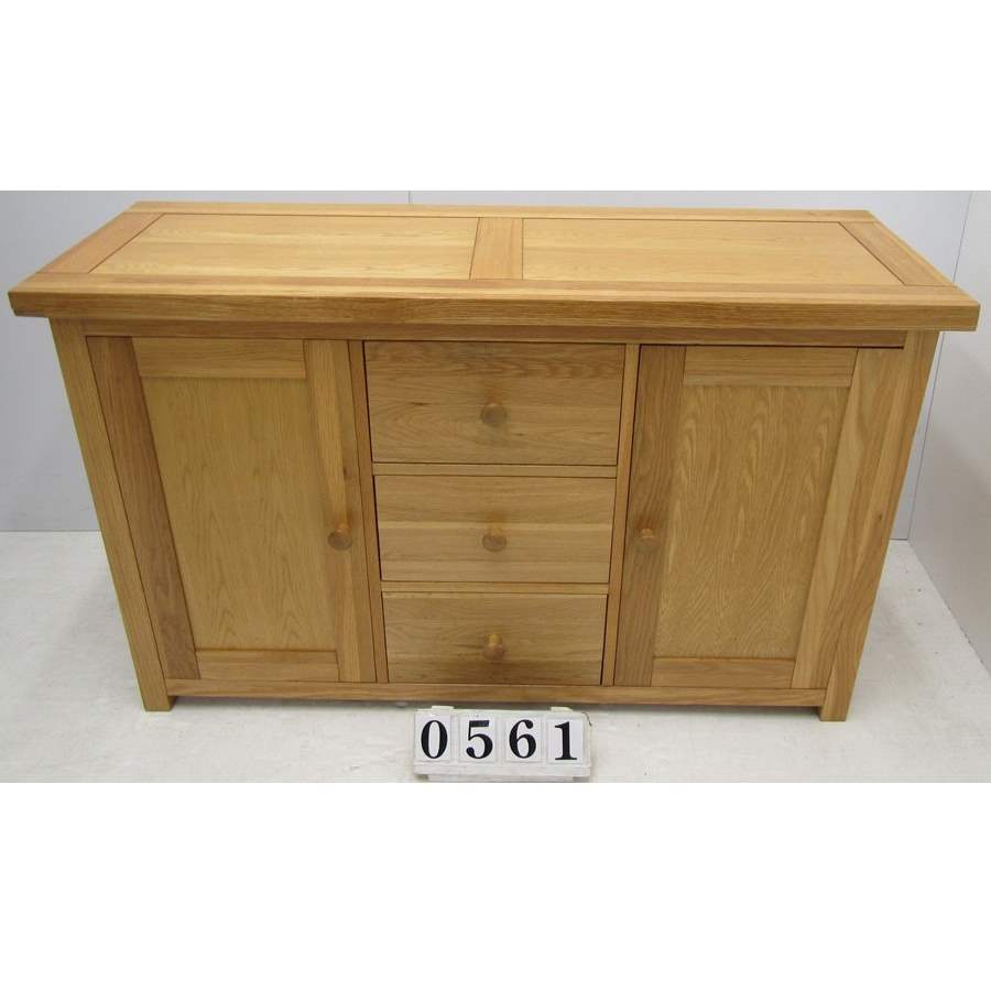 A0561  Solid wood sideboard.