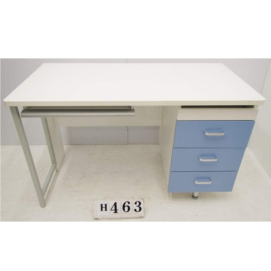 AH463  Study desk with drawers.