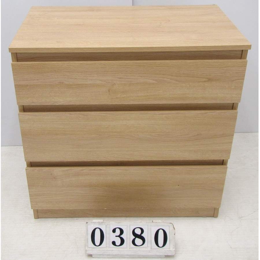 A0380  Small budget chest of drawers.