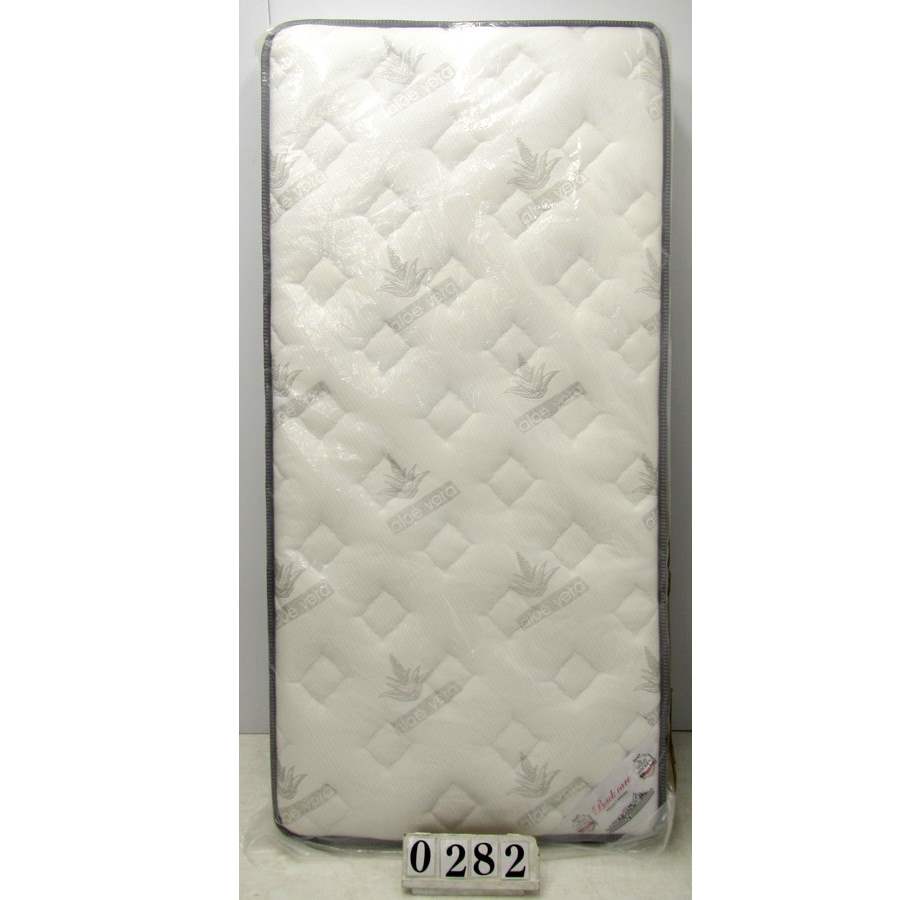 Single 3ft back care pocket spring  mattress.