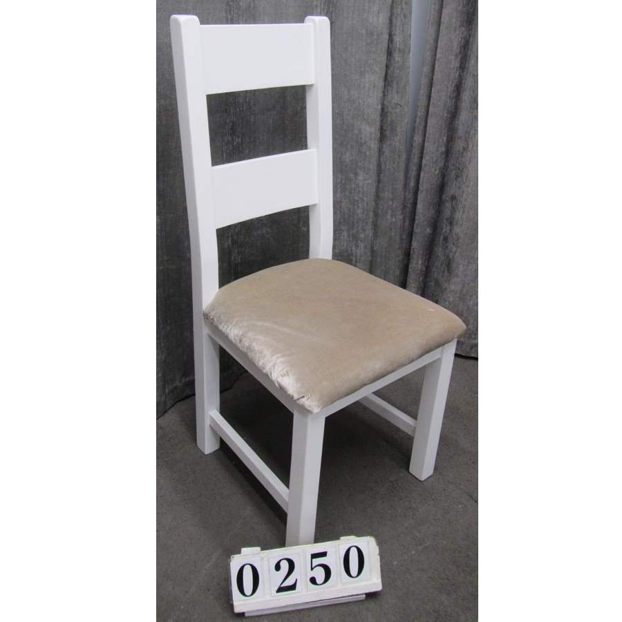 A0250  Hand painted high back chair, single.